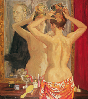 The Reflection, 1972 (oil on canvas) 