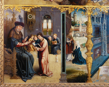 Saint Augustine altar