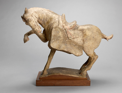 Terracotta Horse, 7th-10th century (terracotta)