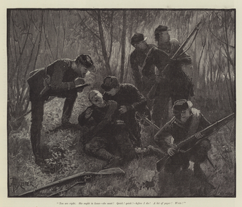 Only a Shadow, by Christie Murray and Henry Herman (engraving)