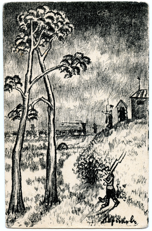 Changing Of The Guard, 1912 (litho)