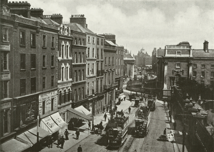 Grafton Street, Dublin (b/w photo)