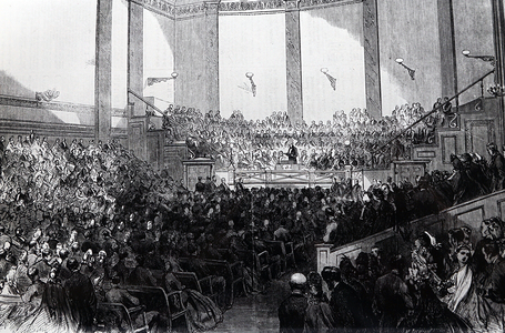 Henry Brougham opening the Social Science Congress, 1850