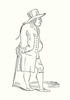 Portrait of Baron d'Aguilar (engraving)