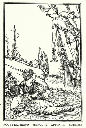 Illustration for Poems by John Keats: Endymion (litho)