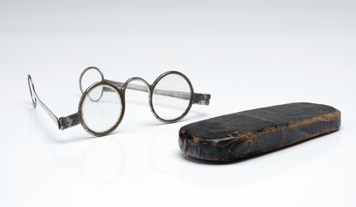 William Blake's spectacles, late 18th century (steel, glass)
