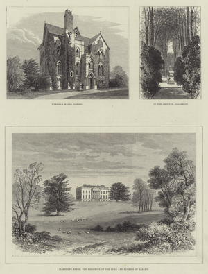 Royal Wedding of Prince Leopold and Princess Helena (engraving)