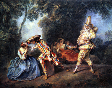 COMMEDIA DELL'ARTE Italian Comedy (print)