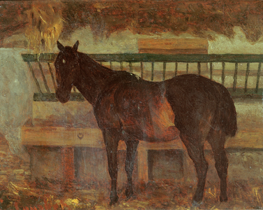 A Stud from the Town of Saintes, 1863 (oil on canvas) 