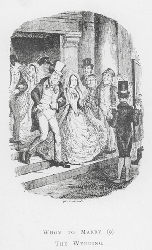 Whom to Marry, The Wedding (engraving)