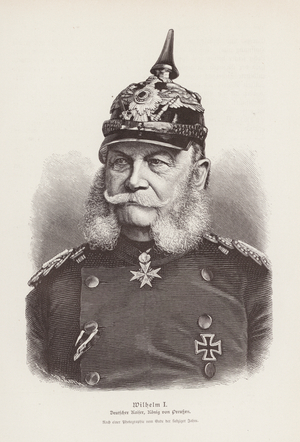 Kaiser Wilhelm I of Germany (engraving)