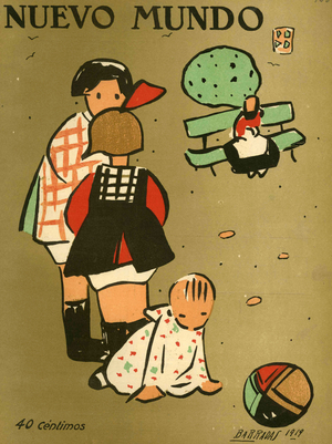 Nuevo Mundo Magazine Cover, Spain, 1910s