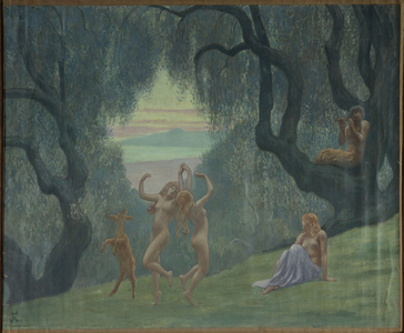 Dance of the Nymphs, ca. 1910 (oil on canvas)