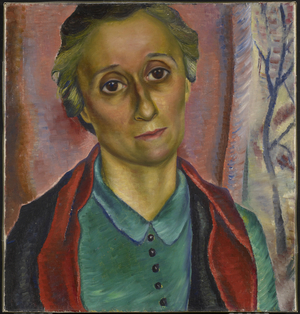 Portrait Study, 1938 (oil on canvas)