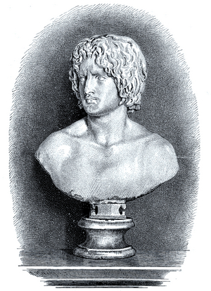 Statue of Germanicus, ancient marble statue in the Lateran Museum in Rome, Italy