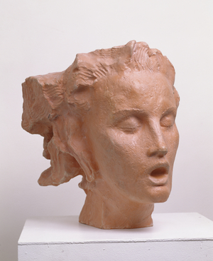 Head of a Swimmer, 1955 (terracotta) 