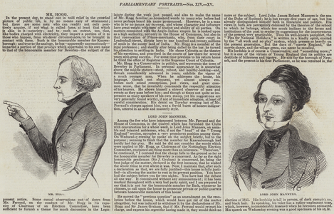 Parliamentary Portraits (engraving)