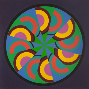 Whirler, 1966 (Acrylic on canvas)