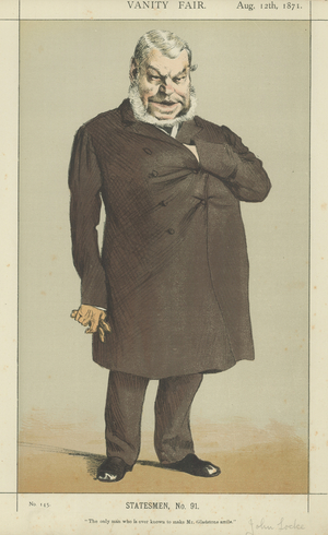 Mr John Locke (colour litho)