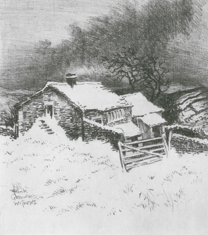 'Wuthering Heights' (litho)