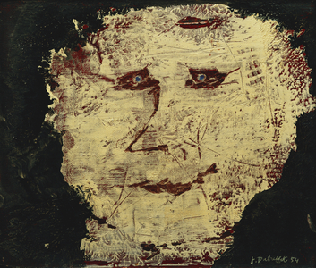 The Commander (Man with a Big Mouth and Blue Eyes); Le Commandeur (Homme a Grosse Bouche et Yeux Bleus), 1954 (oil on canvas)