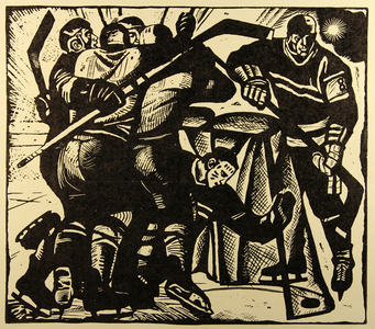 Victory, 1971 (linocut on paper)