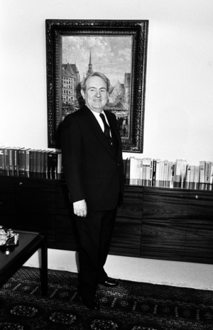 Johannes Rau in Bonn, 1990 (photo)