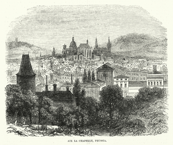 Aix la Chapelle, Prussia (engraving)