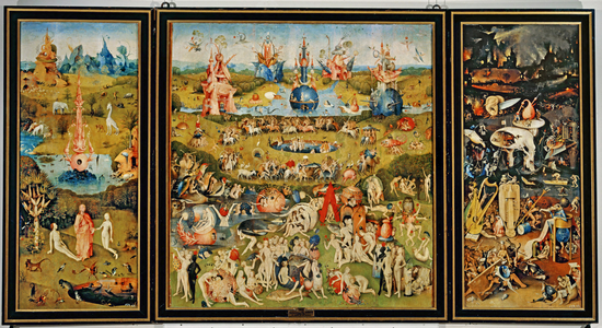 Garden of Delights, 1490-1500 (oil on panel)