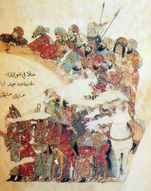 Iraq: A Miniature by Yahya ibn Mahmud al-Wasiti, 1237 CE
