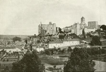 Chauvigny, Vue Generale (b/w photo)