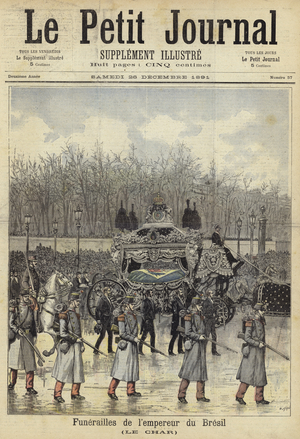 Cover of Le Petit Journal, 26 December 1891 (coloured engraving)