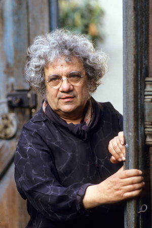 Henri Cueco, french painter and writer, here in april 1987