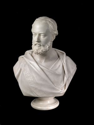 The Prince of Wales, later Edward VII, 1870 (marble)