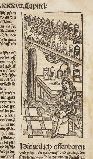 Das Buch zu Distillieren (engraving)