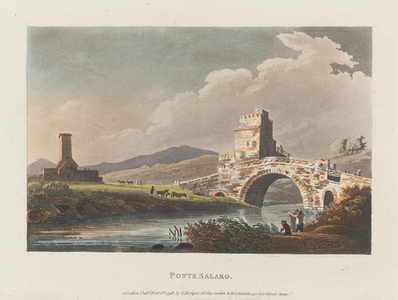 Ponte Salaro, 1796 (aquatint)
