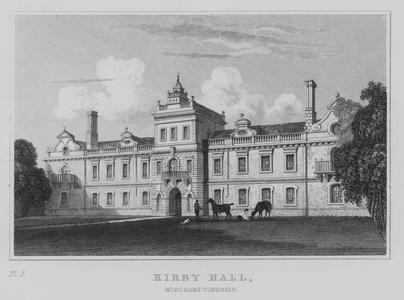 Kirby Hall, Northamptonshire (engraving)