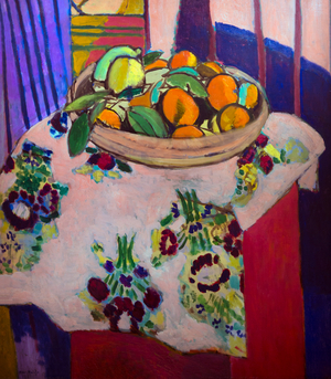 Still Life with Oranges, 1912 (oil on canvas)