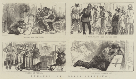Humours of Electioneering (engraving)