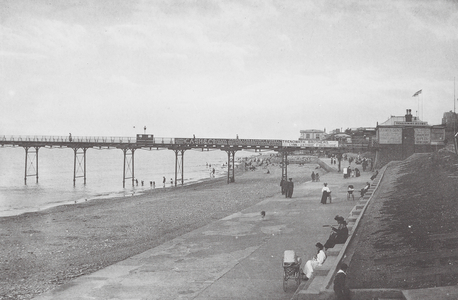 Hunstanton: The Promenade (b/w photo)