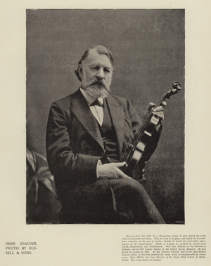 Herr Joachim (b/w photo)