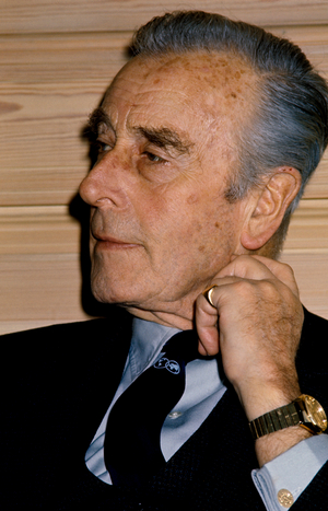 Oslo 19770209: Britain's latest Vice King, Lord Louis Mountbatten from …, 1977 (photo)