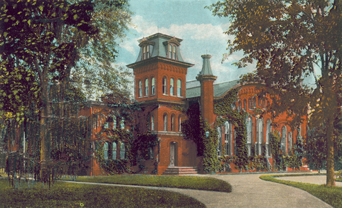 Poughkeepsie: Museum and Art Gallery, Vassar College (colour photo)