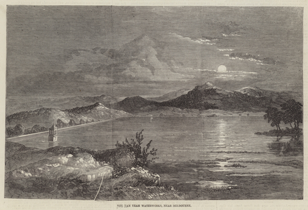 The Yan Yean Waterworks, near Melbourne (engraving)