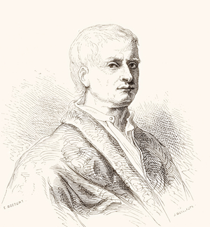 Gilbert Stuart Newton,  1795  1835.   British artist.  From Histoire des Peintres, École Anglaise, published 1867 (litho)