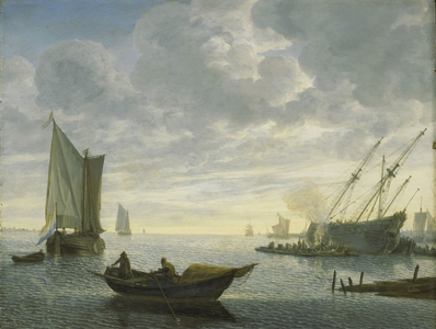Caulking of a Vessel, 1660-1686 (oil on panel)