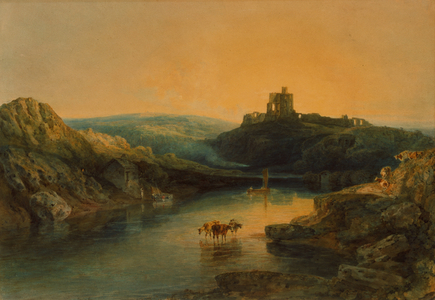 Norham Castle: Morning, c.1797 (pencil & watercolour on paper)
