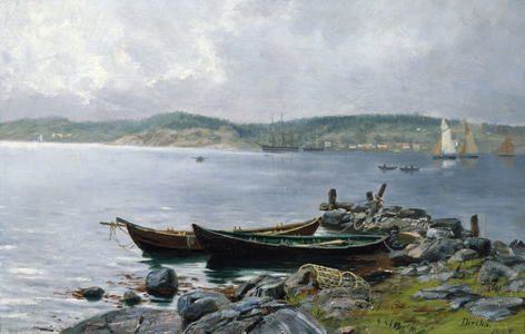 From Drøbaksundet, 1888 (oil painting)