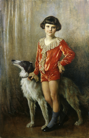 Best of Friends, 1928 (oil on canvas)