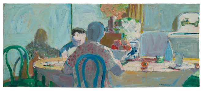 The Kitchen, 1962 (oil on canvas)